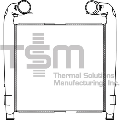 Thermal Solutions Manufacturing 441358 Intercooler For PETERBILT