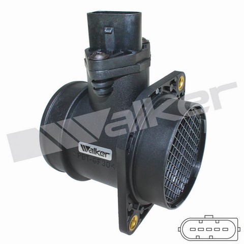 Walker Products 245-1080 Mass Air Flow Sensor For AUDI,VOLKSWAGEN