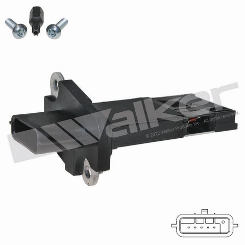 Walker Products 245-1117 Mass Air Flow Sensor For CHEVROLET,INFINITI,NISSAN,SUZUKI