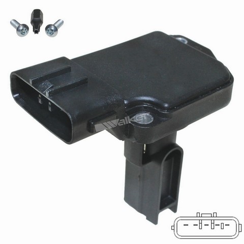 Walker Products 245-1228 Mass Air Flow Sensor For TOYOTA
